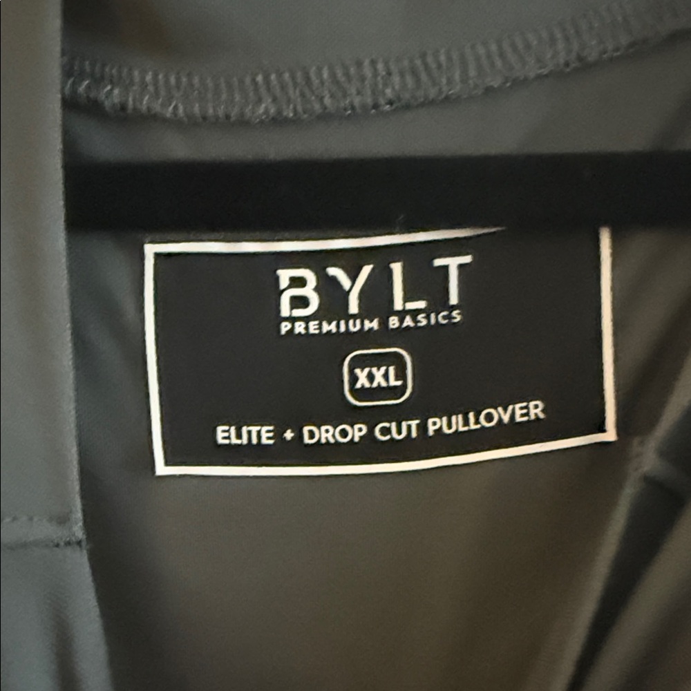 BYLT Basics Gray Hoodie - Picture 2 of 2